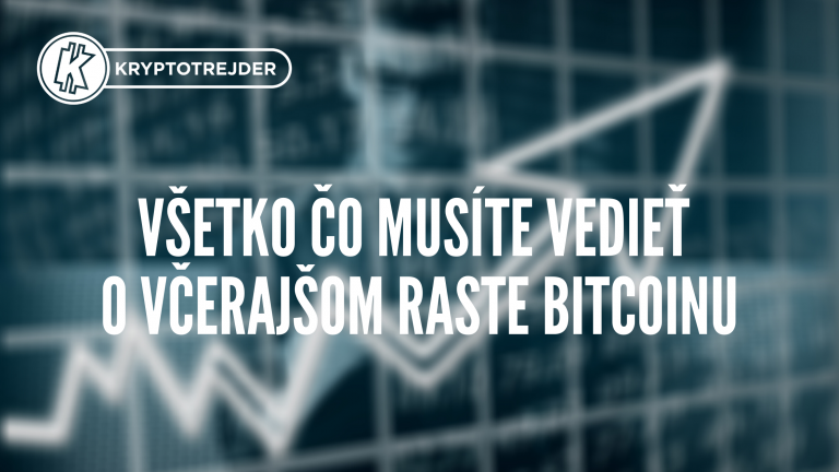 Všetko čo musíte vedieť o včerajšom raste Bitcoinu